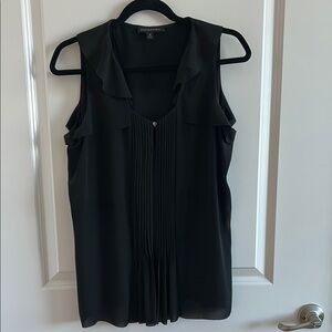 Banana Republic Black Sleeveless Blouse